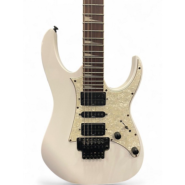 Used Ibanez RG450DX Arctic White Solid Body Electric Guitar