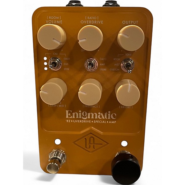 Used Universal Audio UAFX Enigmatic '82 Overdrive Special Effect Pedal
