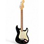 Used Squier STRATOCASTER BLACK Solid Body Electric Guitar thumbnail