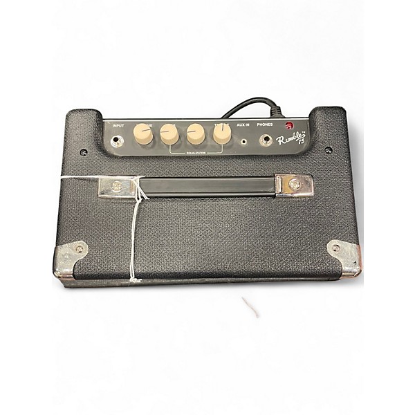 Used Fender Rumble 15 15W 1X8 Bass Combo Amp