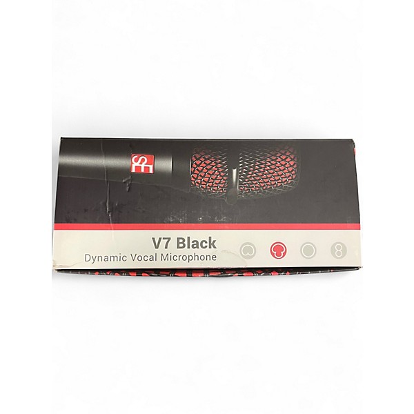 Used sE Electronics V7 Black Dynamic Microphone