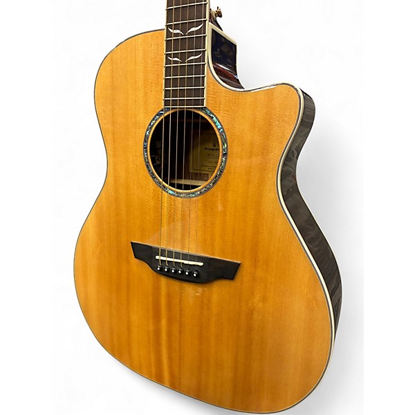 Used Orangewood MASON LIVE Natural Acoustic Electric Guitar