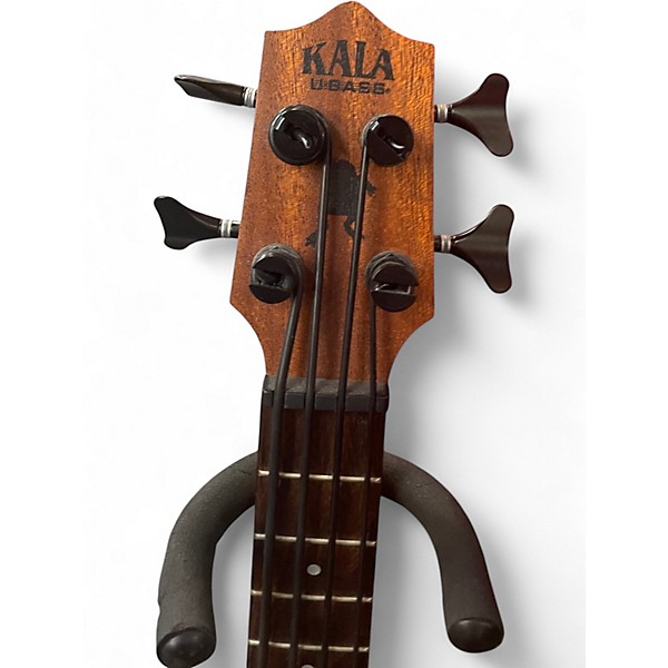 Used Kala Ubass Nomad Electric Natural Acoustic Bass Guitar