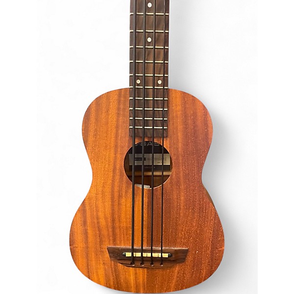 Used Kala Ubass Nomad Electric Natural Acoustic Bass Guitar