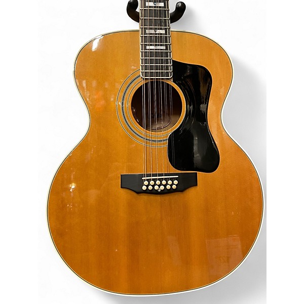 Used Guild F412 Natural 12 String Acoustic Guitar