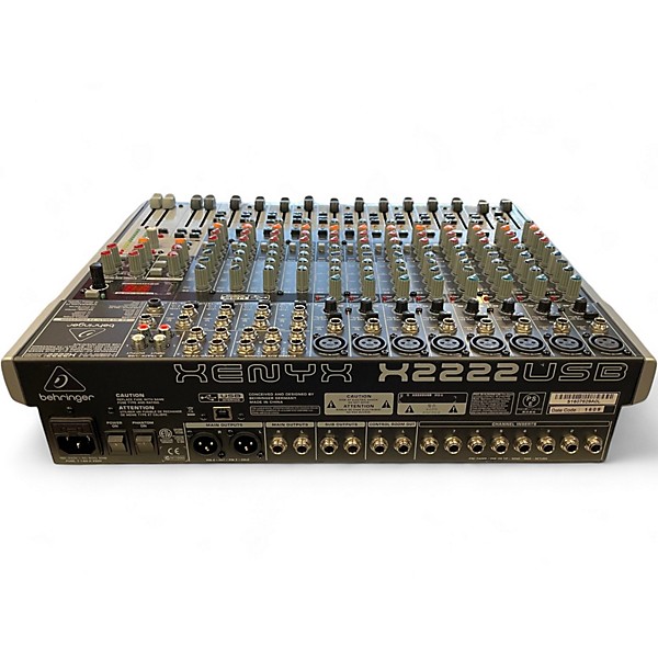 Used Behringer Xenyx X2222USB Unpowered Mixer