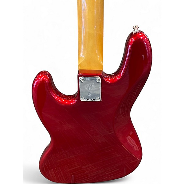Used Fender Vintera III ‘70s Jazz Bass Candy Apple Red Electric Bass Guitar