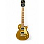 Used 2018 Gibson LES PAUL HISTORIC VOS Gold Top Solid Body Electric Guitar thumbnail