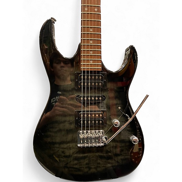 Used Ibanez RG120 Brown Solid Body Electric Guitar