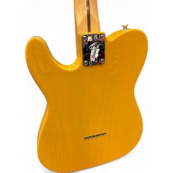 Used Fender Player Telecaster Butterscotch Solid Body Electric Guitar