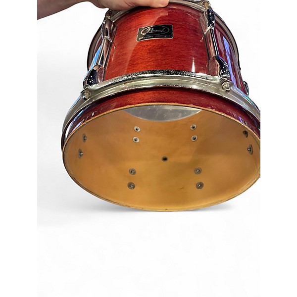 Used Pearl 4 Piece Export Brown Drum Kit