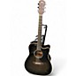 Used Yamaha A1M transparent black Acoustic Electric Guitar