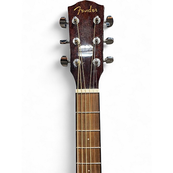 Used Fender CD60 Mahogany Mahogany Acoustic Guitar