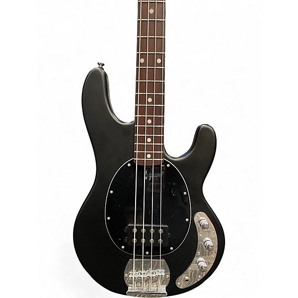 Used Sterling by Music Man Sub 4 Black Electric Bass Guitar
