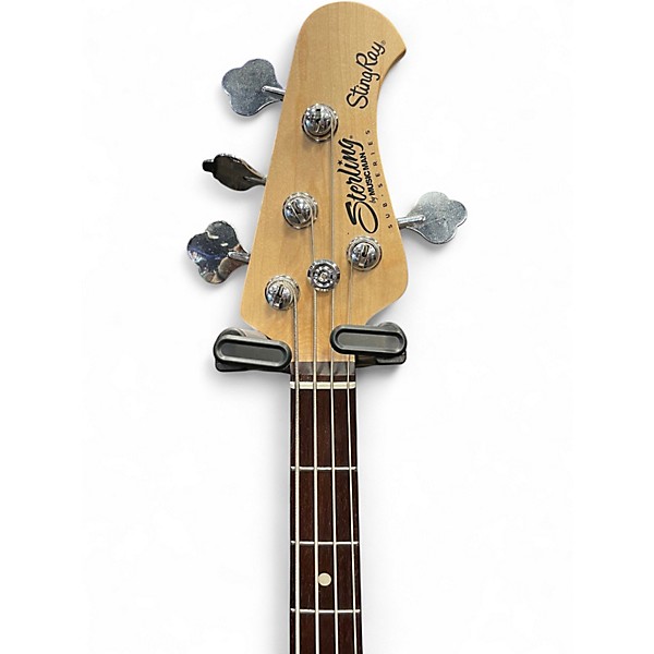 Used Sterling by Music Man Sub 4 Black Electric Bass Guitar