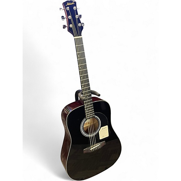 Used Mitchell D150bk Black Acoustic Guitar