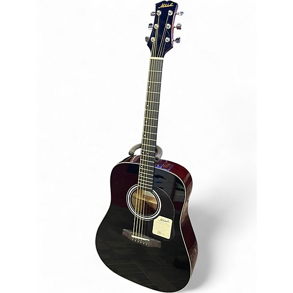 Used Mitchell D150bk Black Acoustic Guitar