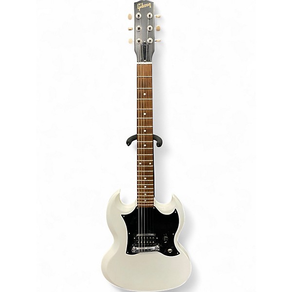 Used 2011 Gibson SG Melody Maker White Solid Body Electric Guitar