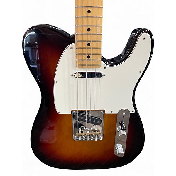 Used Fender American Professional Telecaster 3 Tone Sunburst Solid Body Electric Guitar