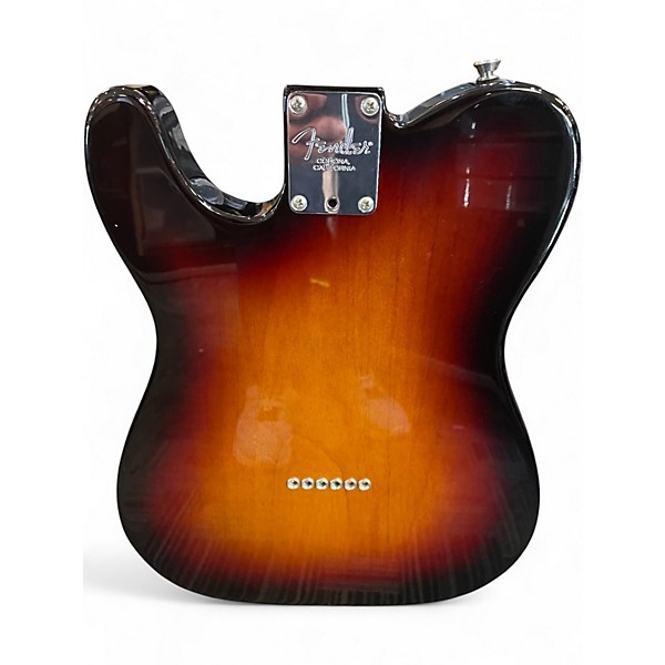 Used Fender American Professional Telecaster 3 Tone Sunburst Solid Body Electric Guitar