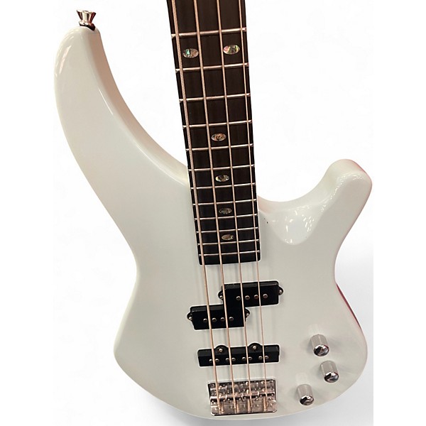 Used Mitchell MB100PB Ice Blue Metallic Electric Bass Guitar