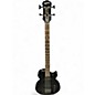 Used Epiphone Les Paul Special 4-String Trans Black Electric Bass Guitar thumbnail