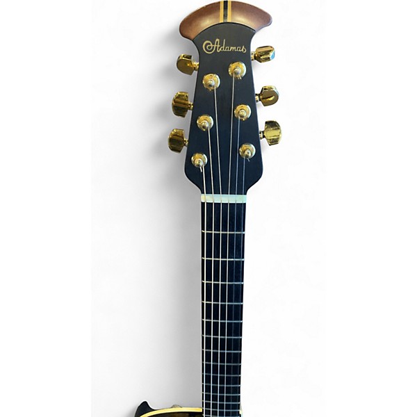 Used 1998 Adamas Adamas II 1587 Black Acoustic Electric Guitar