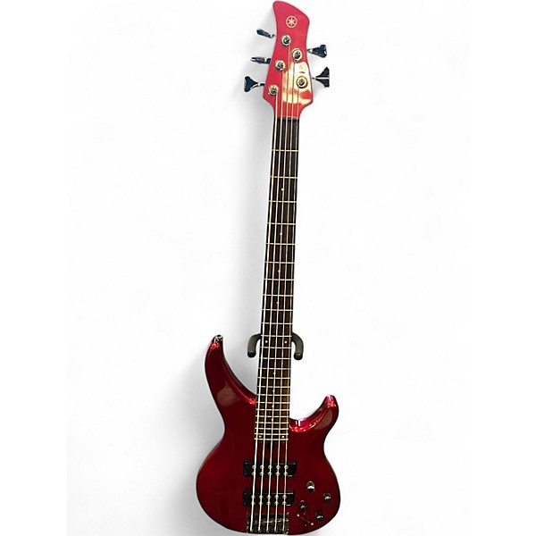 Used Yamaha Trbx305 Red Electric Bass Guitar