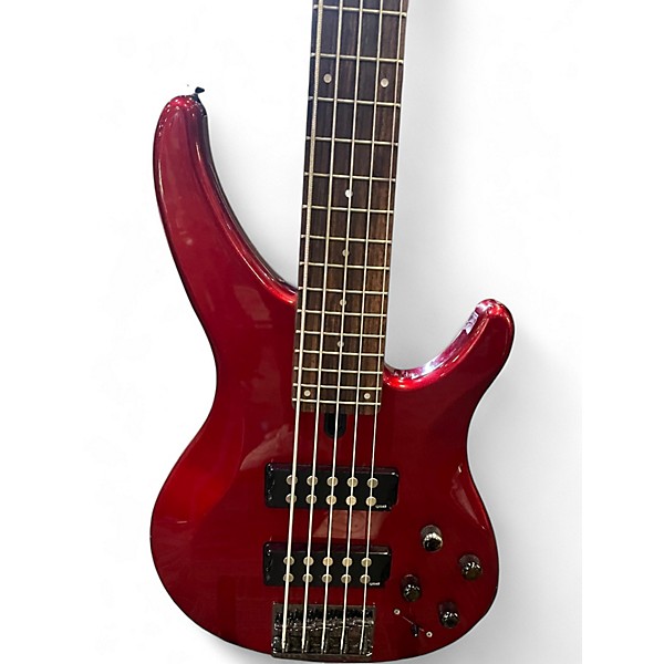 Used Yamaha Trbx305 Red Electric Bass Guitar