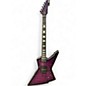 Used Schecter Guitar Research Diamond Series PT Trans Purple Solid Body Electric Guitar thumbnail