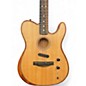 Used Fender Acoustasonic Player Telecaster Wood Grain Acoustic Electric Guitar