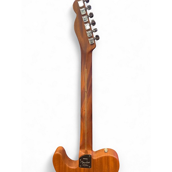 Used Fender Acoustasonic Player Telecaster Wood Grain Acoustic Electric Guitar