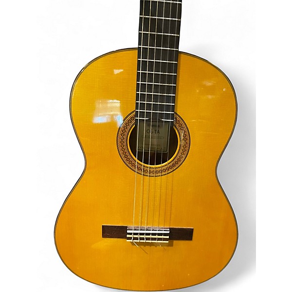 Used Yamaha Cgta Natural Classical Acoustic Electric Guitar