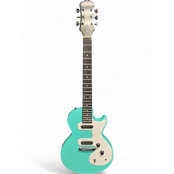 Used Epiphone Les Paul SL Turquoise Solid Body Electric Guitar