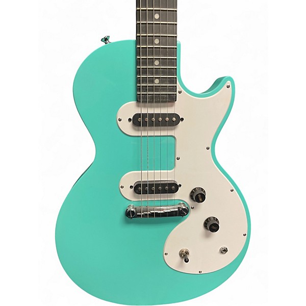 Used Epiphone Les Paul SL Turquoise Solid Body Electric Guitar