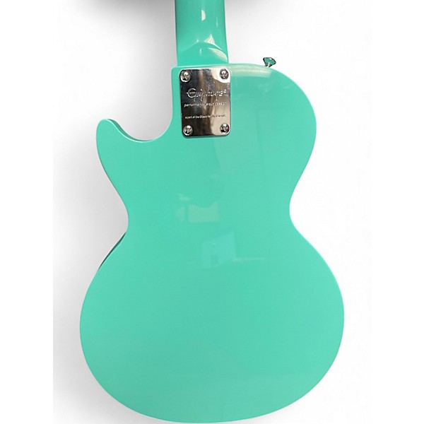 Used Epiphone Les Paul SL Turquoise Solid Body Electric Guitar