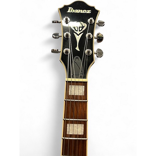 Used Ibanez GB10EM Antique Amber Hollow Body Electric Guitar