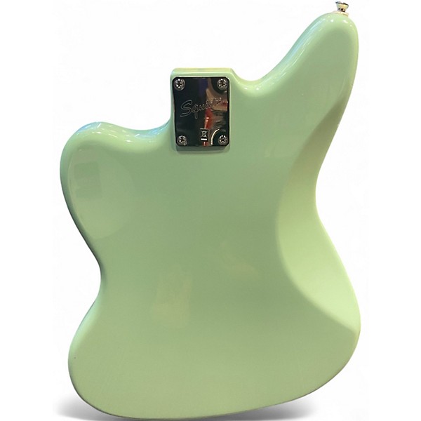 Used 2010s Squier Vintage Modified Jaguar Surf Green Solid Body Electric Guitar