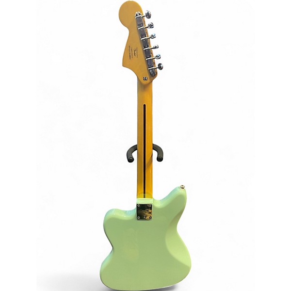 Used 2010s Squier Vintage Modified Jaguar Surf Green Solid Body Electric Guitar