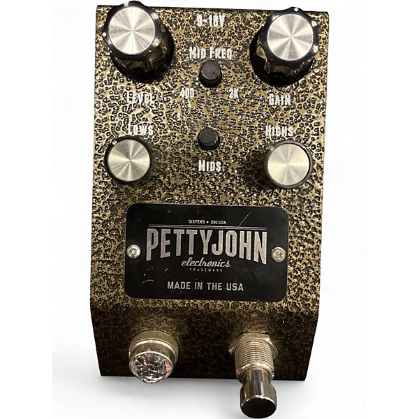 Used Pettyjohn Electronics GOLD Effect Pedal