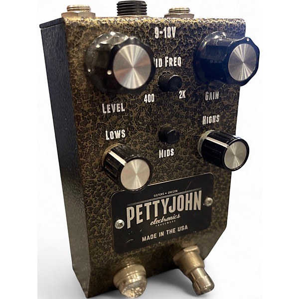 Used Pettyjohn Electronics GOLD Effect Pedal