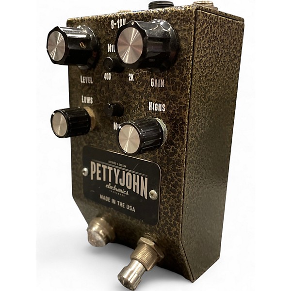 Used Pettyjohn Electronics GOLD Effect Pedal
