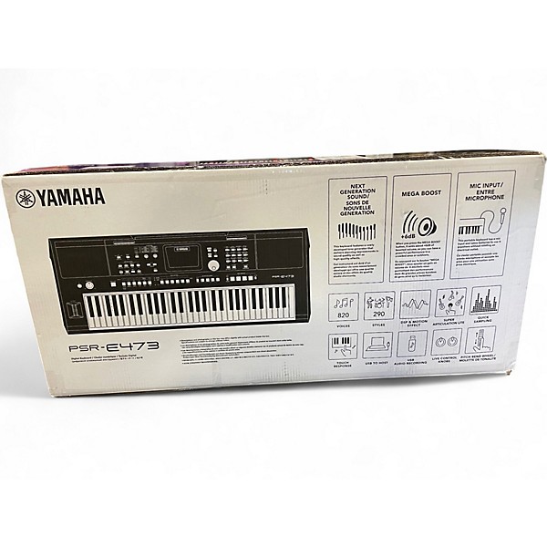 Used Yamaha PSRE473 Portable Keyboard