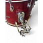 Used DW 6 Piece All Maple Shell Pack RED Drum Kit