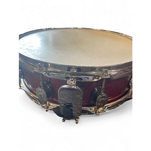 Used DW 6 Piece All Maple Shell Pack RED Drum Kit