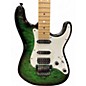 Used Jackson Jackson X Series Signature Adrian Smith SDXQ TRANSPARENT GREEN Solid Body Electric Guitar