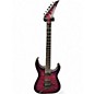 Used Jackson Pro Plus Series Dinky DKAQ TRANSPARENT PURPLE Solid Body Electric Guitar