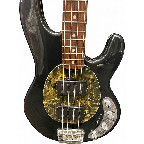 Used Ernie Ball Music Man Stingray 4 String Black Electric Bass Guitar