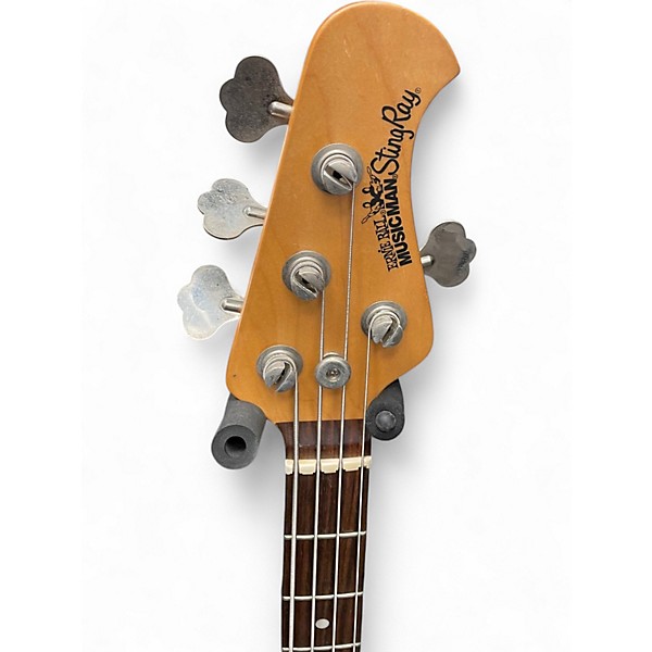 Used Ernie Ball Music Man Stingray 4 String Black Electric Bass Guitar
