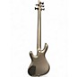 Used Ibanez ERGODYNE Silver Electric Bass Guitar